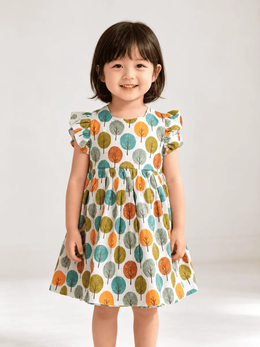 Vestido Infantil Bosque Encantado